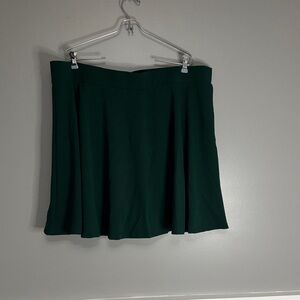 Chic Forest Green Skort
